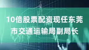 10倍股票配资现任东莞市交通运输局副局长